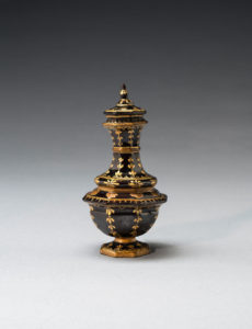 Böttger Lacquered Vase circa 1710-19