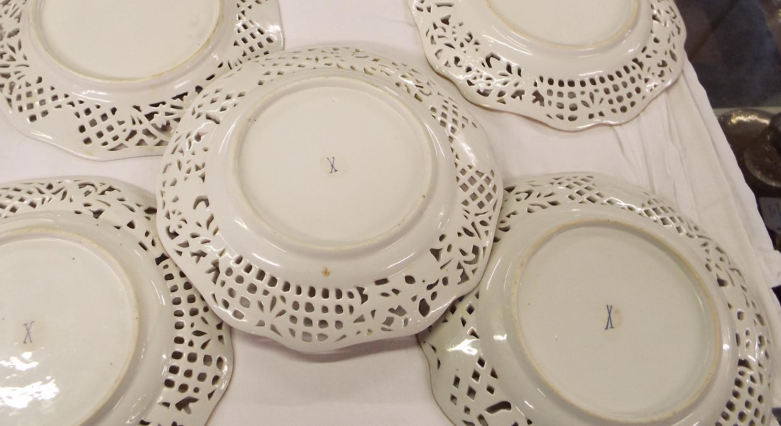 Catalogued in an auction sale as Meissen porcelain True or False?